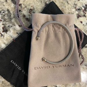 David Yurmin Cable Classics Bracelet with 18k gold